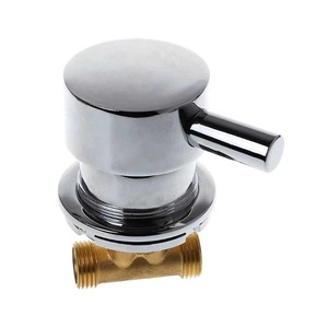 <strong>G1</strong>/2&quot; Hot &amp; Cold Water Mixing Valve Thermostatic Mixer Two in &amp; One Out Faucet for Shower Room - Product Image 1