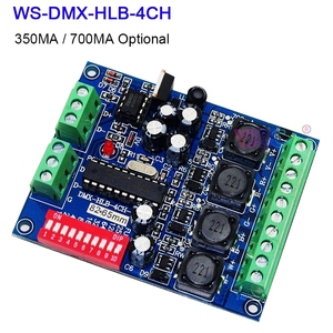 5V-36V DMX512 Decoder 350MA/700MA * 3 CH/4 CH Channel <strong>DMX</strong> RGB RGBW <strong>LED</strong> Light <strong>Controller</strong> 3/4 Group Alone <strong>Led</strong>(6pin) <strong>Output</strong> Dimmer - Product Image 3