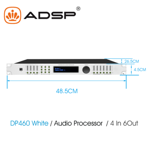 デジタル信号プロセッサ4入力6出力プロフェッショナルオーディオスピーカー管理システムDspデジタルオーディオプロセッサ - Product Image 4