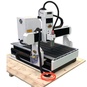 ミニ3D CNCルーターマシン6090 4軸木工6スピンドルマルチヘッド木製Siemas DSP Syntec Mach3制御システム用 - Product Image 1