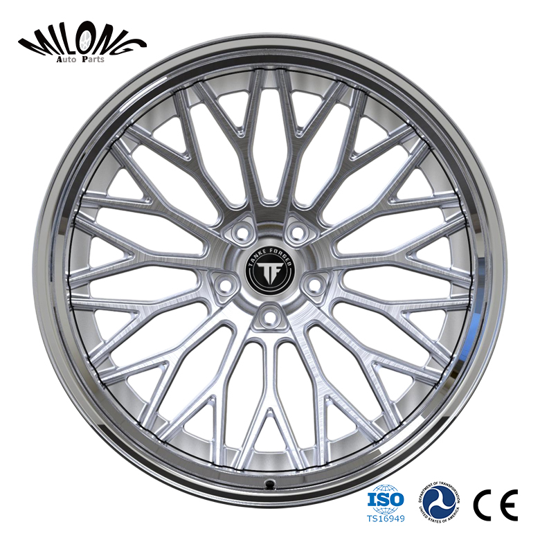 Polished +Brushed Silver