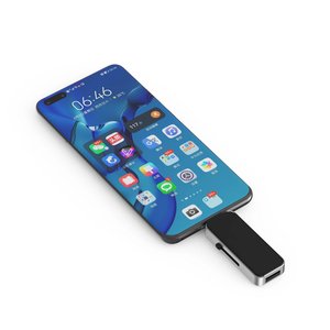 32GB tipi C USB Flash sürücü geri çekilebilir iki-in-one U Disk telefon bilgisayar iş hediye USB 2.0 arayüzü sopa/kart/Pendrive/OTG - Product Image 2