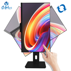 Qihui All-in-One <strong>Computer</strong> Desktop 21.5&quot; 23.8&quot; FHD IPS Display USB Ports Win 11 Touchscreen Display Lift RotationWebcam - Product Image 1