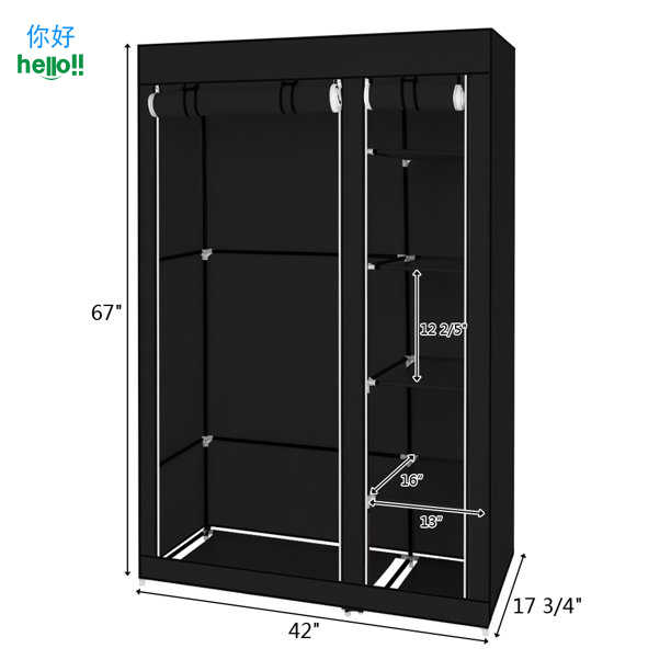 Modern Bedroom Portable Wardrobe Modern for Wholesale