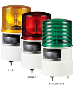 Kolite Q60L-24-A産業用LED警告灯小型点滅インジケータ防水機能付きIP65 AC電源用 - Product Image 1