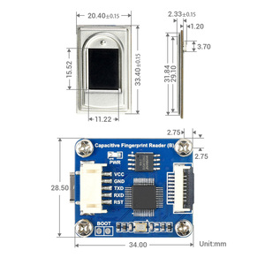 Waveshare High Precision Capacitive Fingerprint Reader (<strong>B</strong>), UART/USB Dual Ports, Suits for Integration <strong>Applications</strong> - Product Image 6