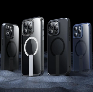 IPhone用メンタルホルダーワイヤレスカバー付きOemPc透明携帯電話ケース11 12 13 14 15 Pro Max Plus - Product Image 5