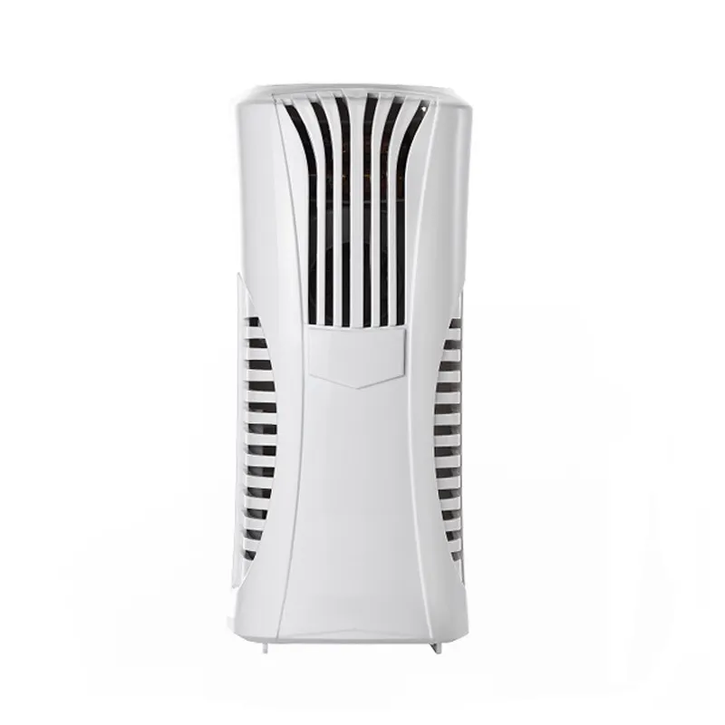 Ventilador Air Freshener Dispenser Wall Mount plástico Perfume recarregável automático distribuidor ventilador aroma Dispenser