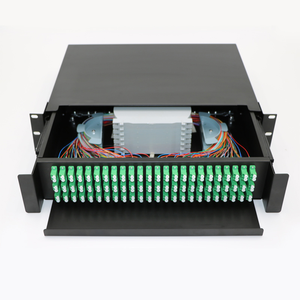 APT质量好，价格19英寸1U ODF 24端口48端口SC光纤配线架接线盒 - Product Image 1