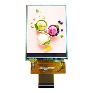 Modulo 2.8 pollici TFT 240x320 risoluzione SPI MCU interfaccia ST7789V TFT trasmissive 2.8 "Display LCD