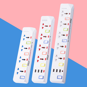 Weißer 5-Bit-Bandschalter Steckdosen leiste Steckdose 3M LANG für das Home Office Werkseitige Steckdose für SDK-Netzwerk verwenden - Product Image 2