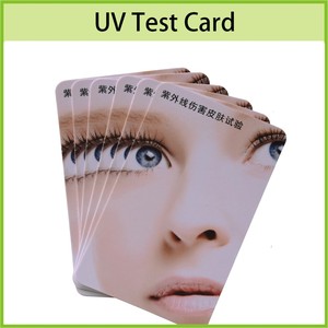 PVC UV Test <strong>Card</strong> <strong>Real</strong>-Time Detection of UV Intensity Customizable UV Test <strong>Card</strong> - Product Image 3