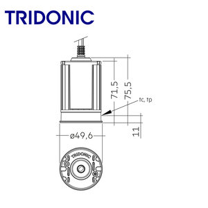 Engine SLA AC G2 50mm 700lm SNC Spotlight Modules All Models Available Tridonic Led Driver Tridonic Led Module Tridonic Driver - Product Image 3