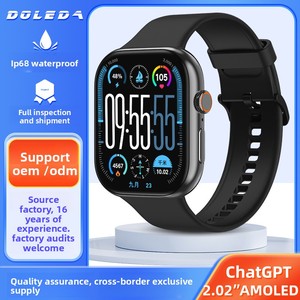 T8pro Đồng hồ 2.02 "AMOLED nhịp tim máu Oxy cuộc gọi chatgpt thể thao thông minh thể thao sức khỏe - Product Image 4