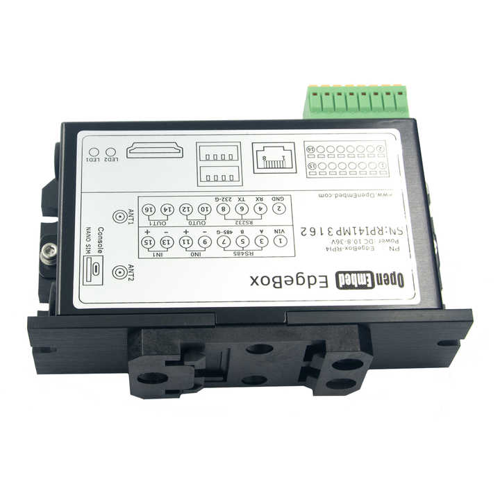 Raspberry PI PLC Program Logic Controller Linux Open Source Openwrt 4G WIFI CAN SCADA Original Manufacturer Digital DI DO