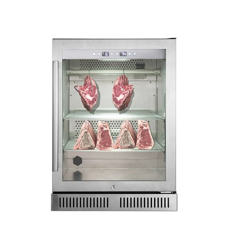 Sunnai, OEM, función UV, 125L, refrigerador envejecido en seco, curado de bistec, carne de res, gabinete de envejecimiento en seco