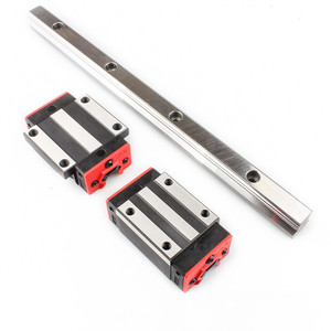 Carril de guía deslizante de movimiento lineal de alta precisión, HGR20, HGR20T460C, para máquinas CNC - Product Image 1