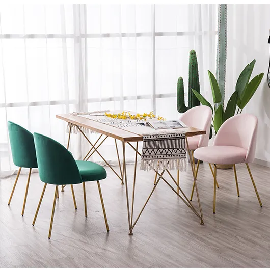 Modernes Design neues Design heißer Verkauf Samt Esszimmer Wohnzimmer Stühle