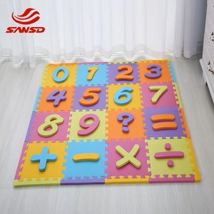 ילד תינוק קצף interlocking לשחק רצפת בית חינוך תינוק רצפת פאזל מחצלת עם חומר ידידותי לסביבה