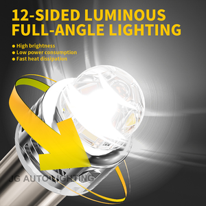 ระบบให้แสงสว่างอัตโนมัติหลอดไฟ LED CANbus 1157 1156 CANbus ระบบไฟส่องสว่างอัตโนมัติสำหรับสัญญาณเลี้ยว - Product Image 4