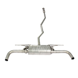 Car Performance Catback Exhaust System for Ford Mondeo 1.5T/2.0T 2012-2018 SUS304 Muffler <strong>Tips</strong> With Vacuum <strong>Valve</strong> Remote Control - Product Image 2