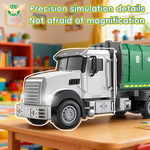 YF 4 Kênh RC Vệ sinh Xe Tải 1:14 RC Xe Tải Rác Đồ Chơi 27Mhz Điều Khiển Từ Xa Xe Ô Tô Đồ Chơi Với Ánh Sáng - Product Image 5