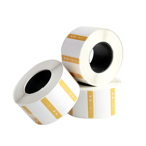 OEM hizmeti ile 40mm veya özelleştirilmiş boyut renk kendinden yapışkanlı doğrudan termal yapışkan etiket - Product Image 3