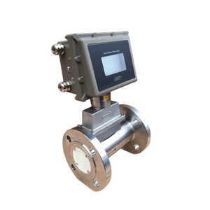 LPG Gas <strong>Digital</strong> Turbine Meter With <strong>Pulse</strong> and 4-20mA <strong>Output</strong> 24VDC Gas Turbine <strong>Flowmeter</strong>