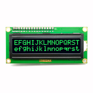 COB 1602 LCD 16x2 Display VA bianco rosso arancione giallo verde ambra carattere su sfondo LED nero - Product Image 5