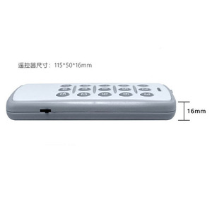 รีโมทคอนโทรลไร้สาย433MHz RF แบบแก้ไขรหัส15ปุ่มปั๊มน้ำรีโมทผู้ผลิตไฟ LED ระยะไกล - Product Image 5