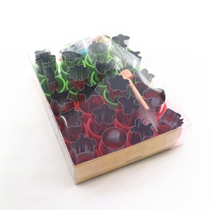 Christmas Fruit Vegetable Cutter <strong>Set</strong> for Kids Mini Sizes Sandwich Fruit Cookie Cutter Baking Tools - Product Image 5