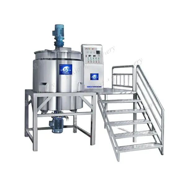 Yuxiang liquide détergent mélangeur réservoir industriel chimique Machine en acier inoxydable mélange JBJ-1000L savon liquide faisant l'équipement