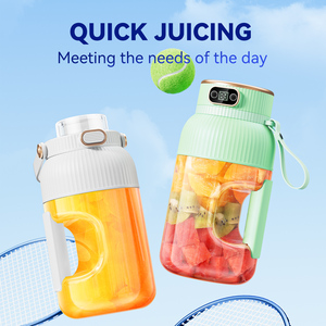 เครื่องปั่นแบบพกพา1.5L เครื่องคั้นน้ำผลไม้แบบ C เครื่องผสมแบบชาร์จไฟได้รวดเร็วความจุขนาดใหญ่ - Product Image 2