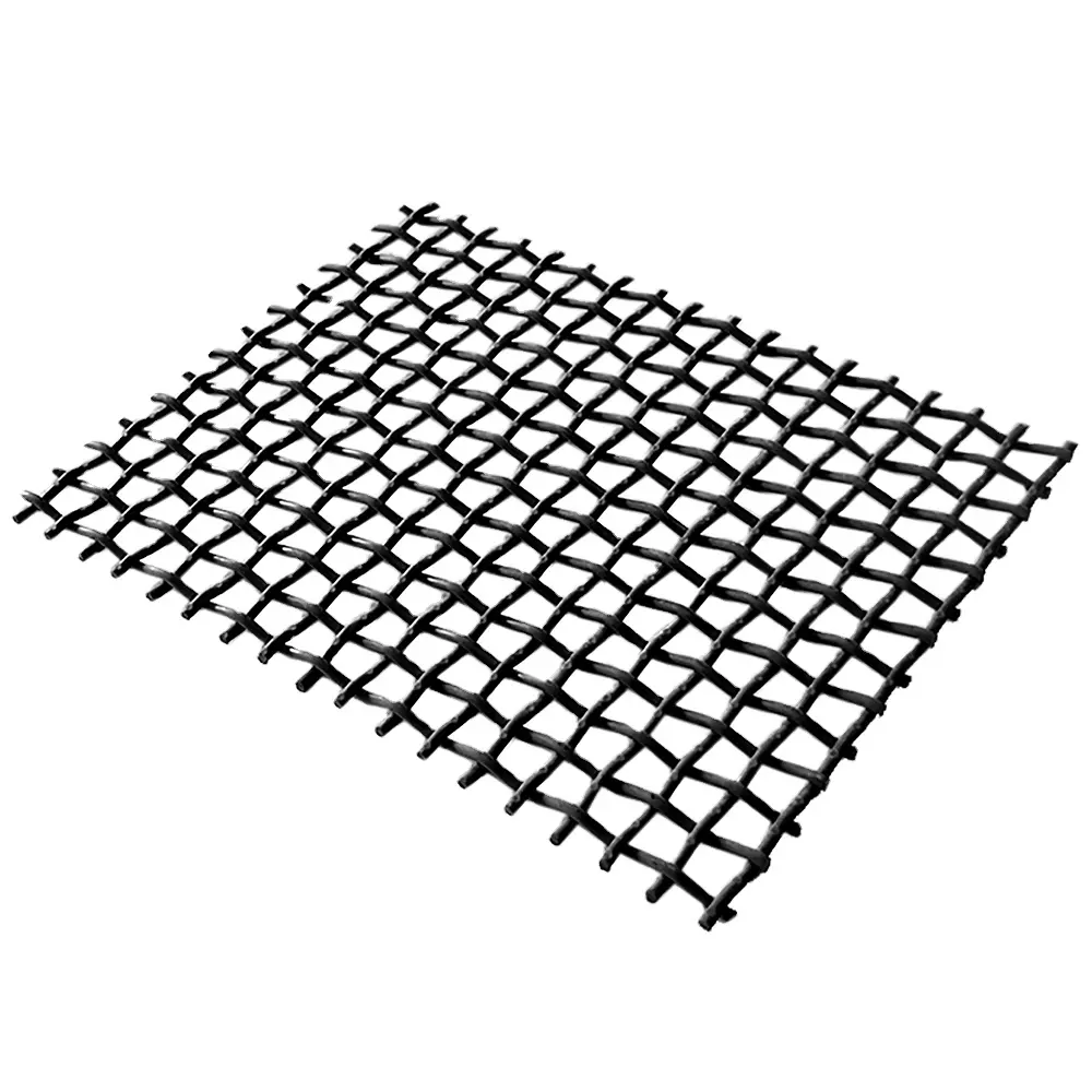 High carbon steel corrugated wire mesh screen/crimped wire mesh for mining sieve screen mesh