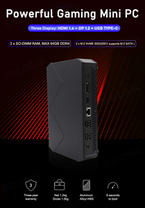 EGLOBAL New Mini <strong>Computer</strong> with 8750H8GB M.2 SSD Win 10 Linux Ubuntu 4K 2XHD Type-C USB 3.1 <strong>Desktop</strong> NUC Mini Pc - Product Image 2