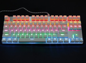 ゲーマー向けのメタルトップカバーとフローティングキーデザインのアルミニウムプランジャーキーボード - Product Image 3
