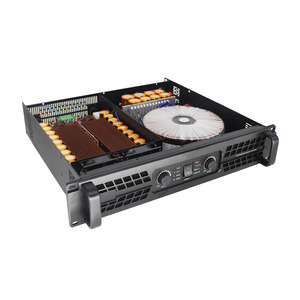 Amplificador profesional de alta calidad 2*1000W amplificadores de potencia máxima de etapa de dos canales Audio DJ amplificador de sonido sistema estéreo - Product Image 1