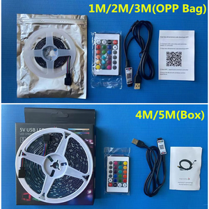 5050 <strong>RGB</strong> <strong>LED</strong> Strip Light Waterproof and Decorative with USB 5V Wi-Fi Connectivity Cuttable Feature - Product Image 4