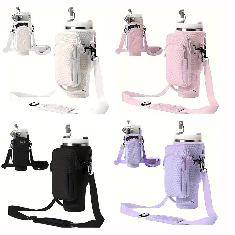 Black (detachable + metal buckle + hand + shoulder strap)