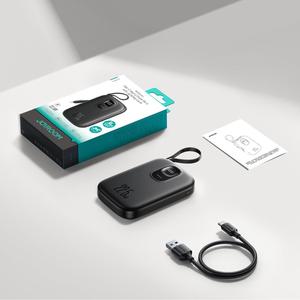 JOYROOM yeni tasarım Mini 22.5W 10000mAh Powerbank Usb tip C kablo hızlı şarj güç bankası