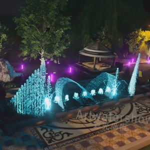 Artwatershow Latest <strong>Variable</strong> Speed <strong>Program</strong> Fountain DMX Control Water Fountain Outdoor - Product Image 1