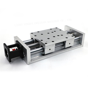 Carril lineal eléctrico para ejes Z, guía de carrera efectiva de 200mm, etapa lineal para bricolaje CNC