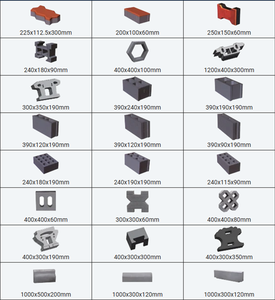 Máy làm khối bê tông bê tông khối rỗng tạo thành máy làm gạch máy móc - Product Image 3