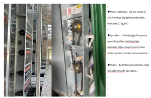 H tipi kafes sistemi bir çerçeve tabakası 3 katmanlı sıcak daldırma galvanizli malzeme/otomatik kanatlı ekipman iyi fiyat özelleştirilmiş tarafından yapılan - Product Image 5
