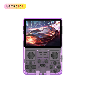 R36sゲームコンソールRGB20S 3.5インチHDレトロなハンドヘルドクラシックゲームハンドヘルドポケットビデオゲームコンソール15000 + PSP用ゲーム
