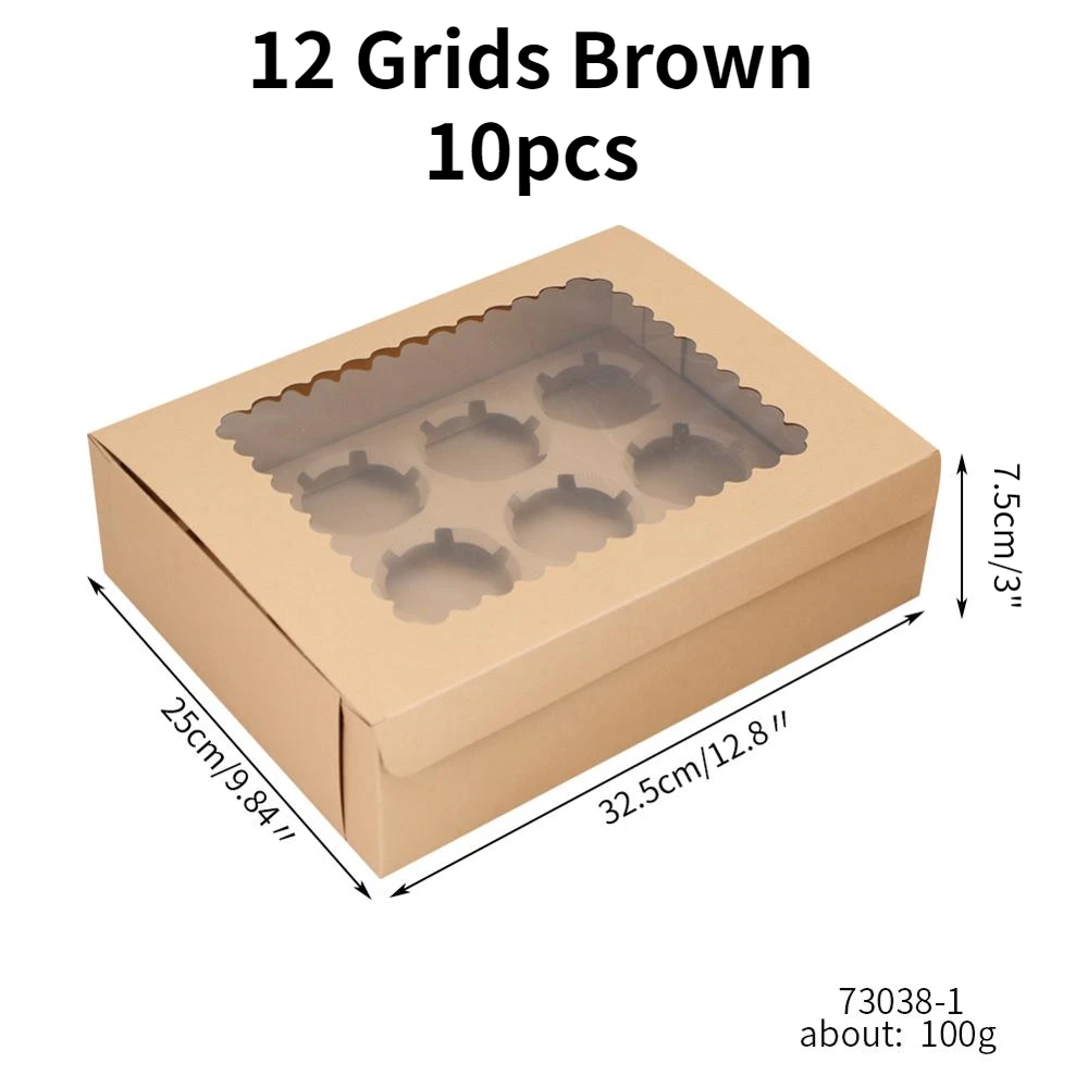 12 Grids Brown