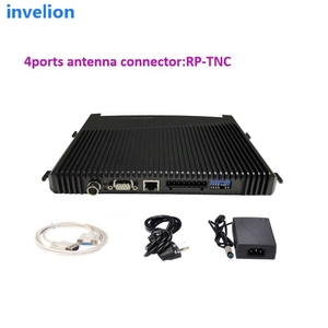 Color plata Impinj Indy R2000 8 puertos canal UHF RFID lector con etiquetas EPC Gen2 rendimiento superior Impinj r420 Speedway antena - Product Image 2