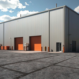 Hiện Đại Được Thiết Kế Trọng Lượng Nhẹ Công Nghiệp Kết Cấu Thép Prefab Hội Thảo Văn Phòng Xây Dựng Nhà Máy Nhà Máy Hội Trường Cho Nhà Kho - Product Image 1