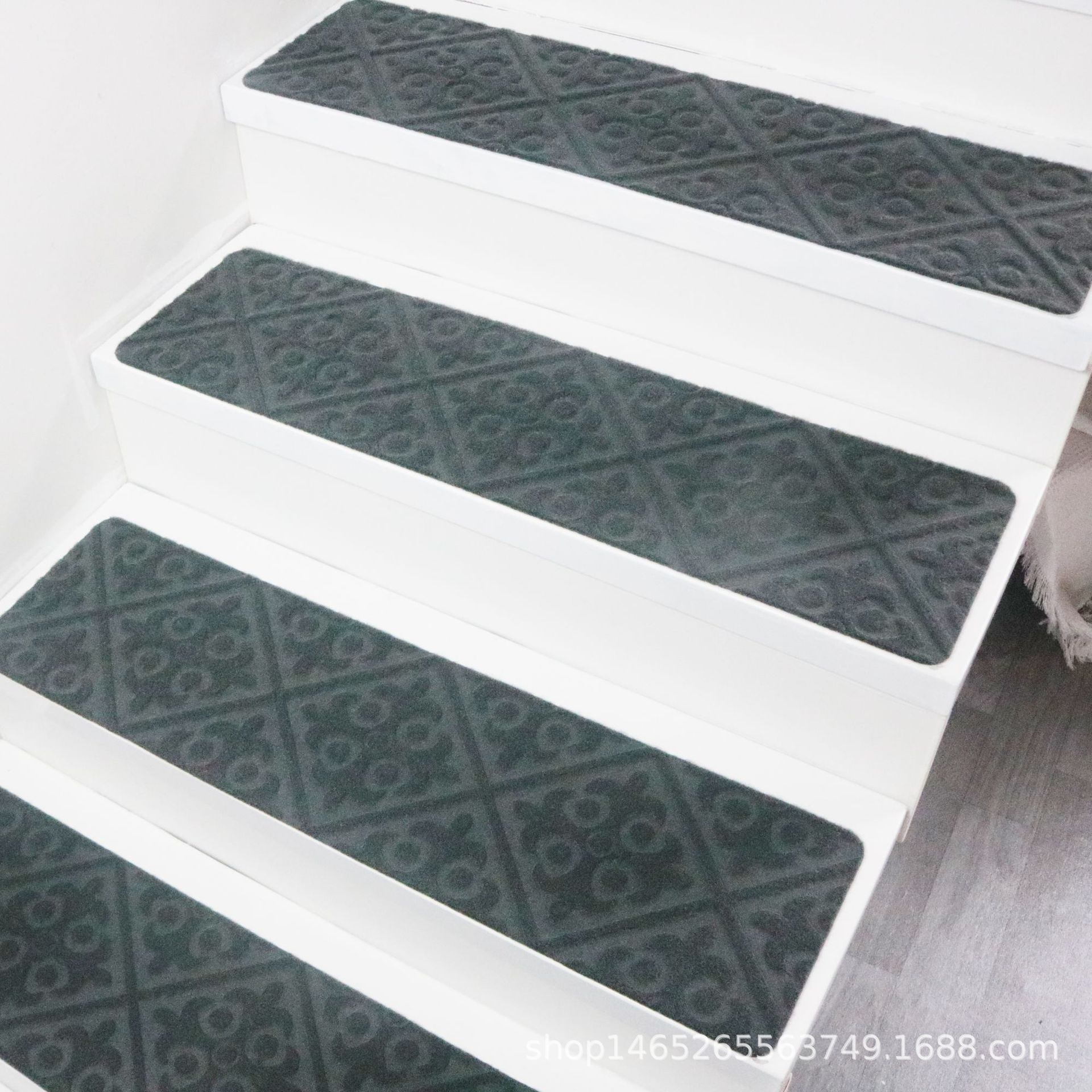 Embossed dark ash