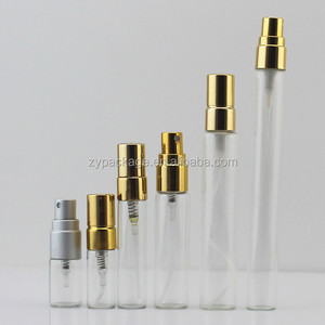 小型クリアチューブガラススプレーボトル2ml 3ml 5ml 10ml 15ml 20ml 30mlアトマイザー空気タイトガラス香水瓶エッセンシャルオイルボトル - Product Image 4